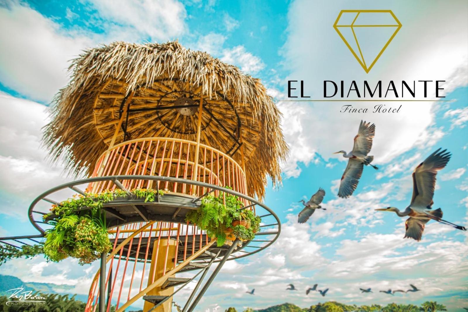 Finca Hotel El Diamante Каларка Экстерьер фото